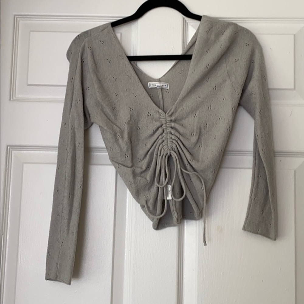 Emory Park Knit Cropped Sweater